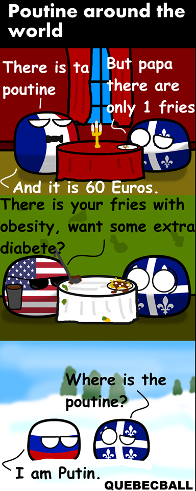 Poutine Countryballs