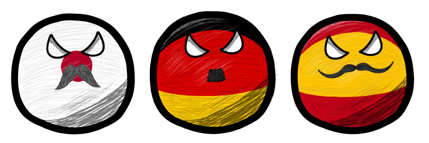 Moustaches Countryballs