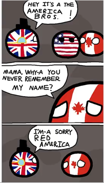 America Bros. Countryballs