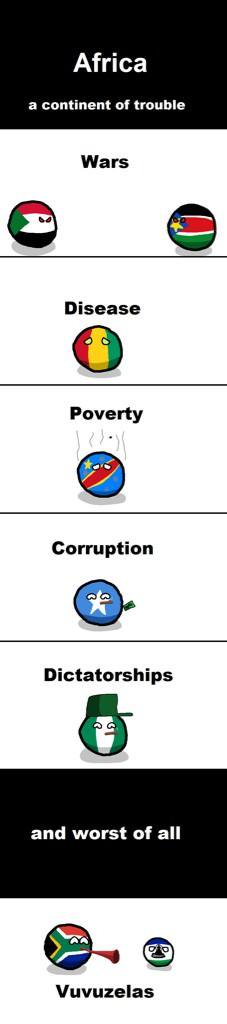 Vuvuzelas Countryballs