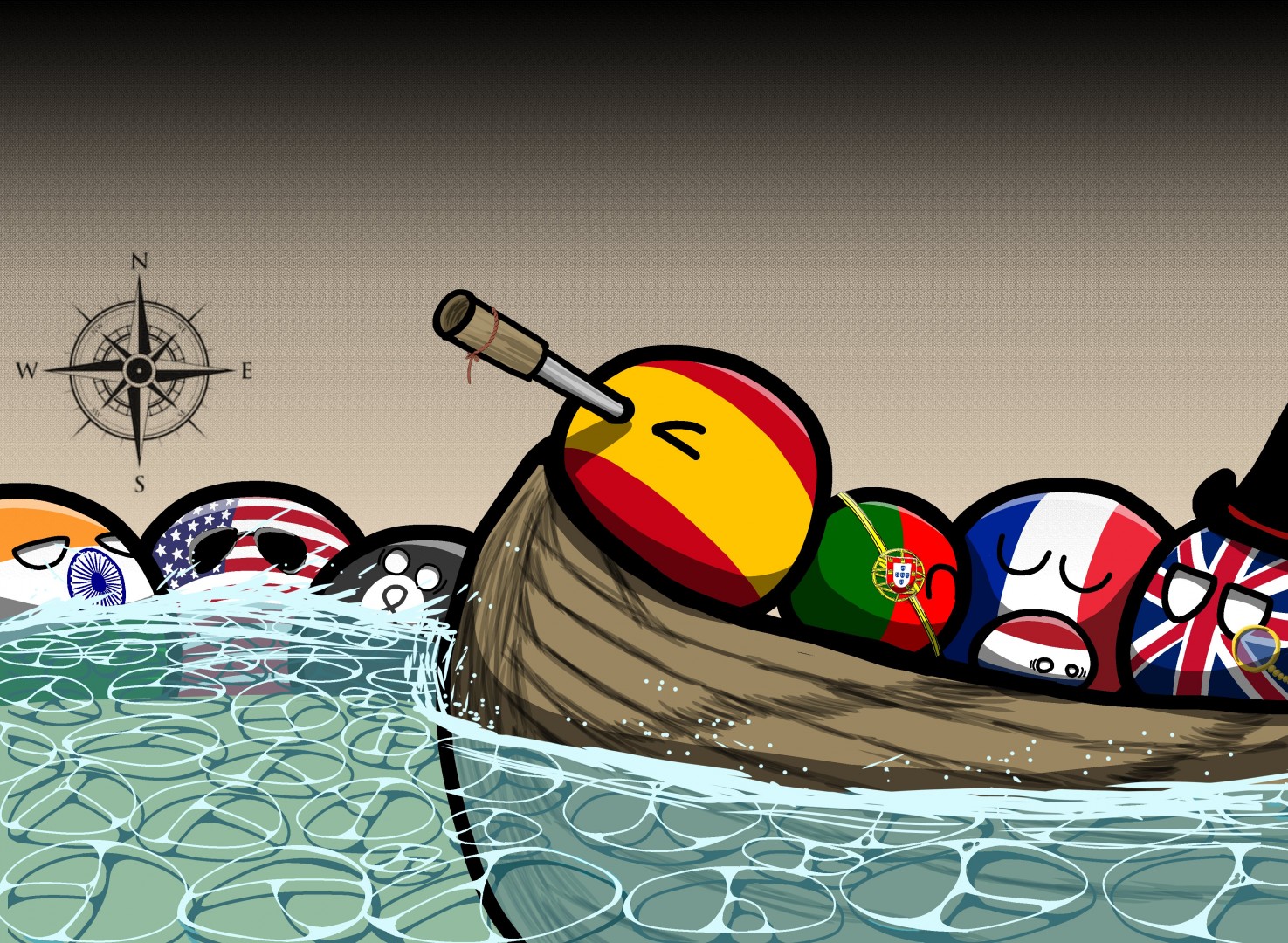 Age of Discovery Countryballs