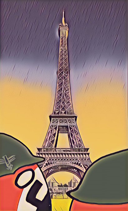 Nazi Germany in Paris Countryballs