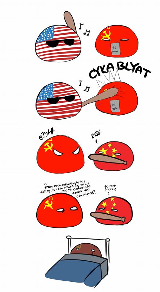 China needs money Countryballs