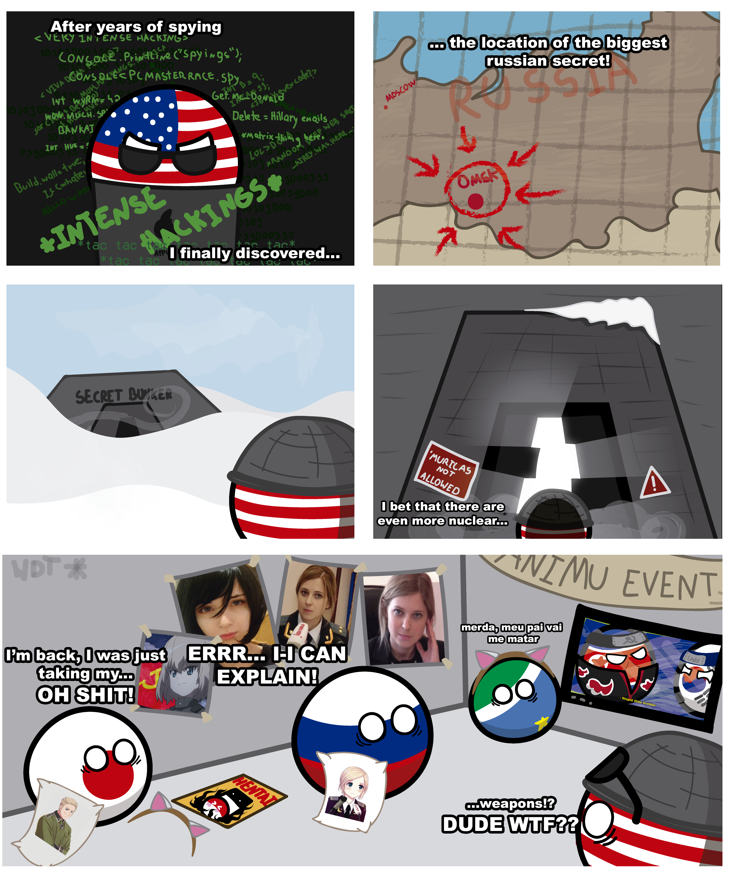 Animu Event Countryballs